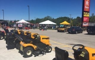 Front lot Knights’ Pro Rental Knights Pro Rental
